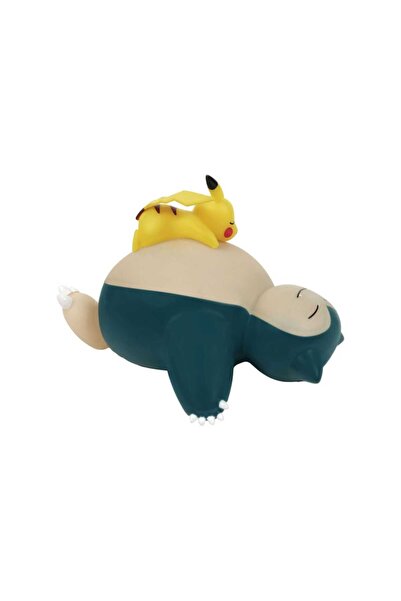 TeknoFun Lampa LED Pokemon Snorlax si Pikachu, 25 cm, cu senzor tactil