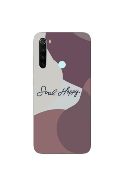 Other Xiaomi Redmi Note 8 Soul Happy Transparent Silicone TPU Θήκη