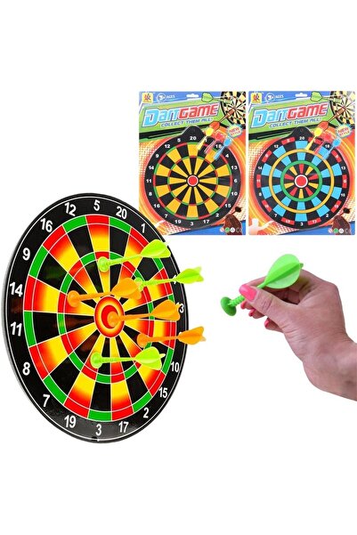 Trifox Joc de darts magnetic Trifox, set 6 piese, sageti magnetice si tabla t...