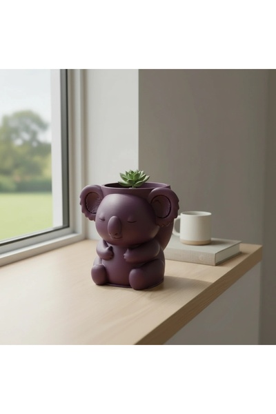 OEM Ghiveci decorativ Koala imprimat 3D pentru plante și decor interior