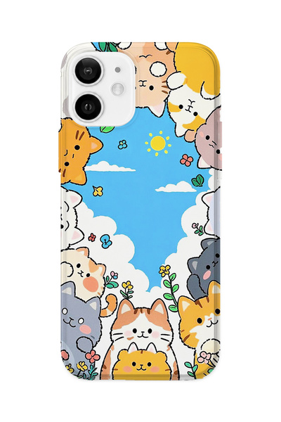 lelia iPhone 12 Mini Compatible Printed Transparent Phone Case |   Collection...