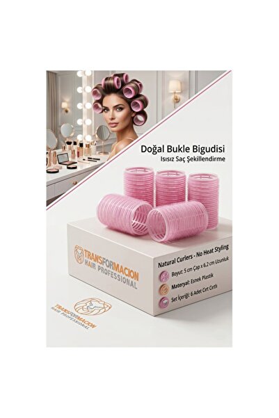 Empressco 5 cm Heatless Hair Curler, Natural and Quick Curl Formation