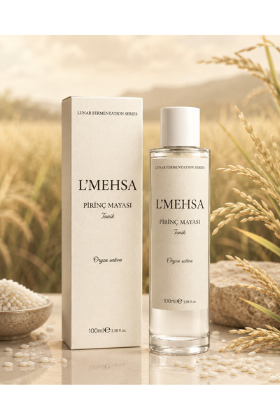 L’MEHSA Kore Menşeili Pirinç Mayası Toniği 100 ml | Fermente Pirinç Özü ile C...