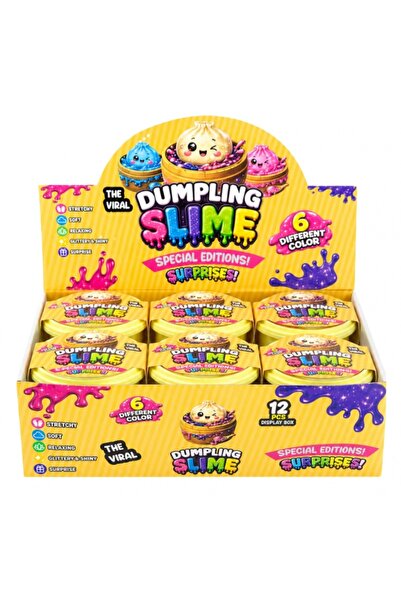 ELSA Çin mantısı model slime, 6 çeșitli renkler