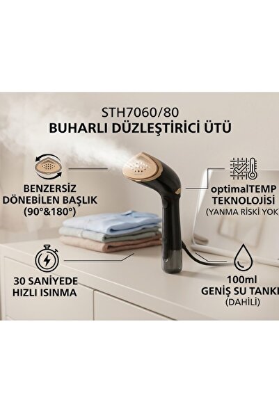 Philips STH7060/80 Buharlı Düzleştirici