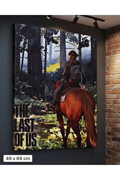 Generic The Last of Us Canvas Wall Art – Framed Canvas Painting, Modern Home ...