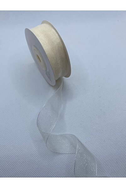 Lorin hobi 2 cm Organza Tulle Ribbon 25 Yards Decorative Ribbon