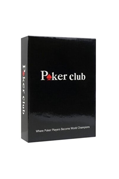 OEM Set de cărți de joc, Poker Club, 54 de cărți, plastic, 63x88mm