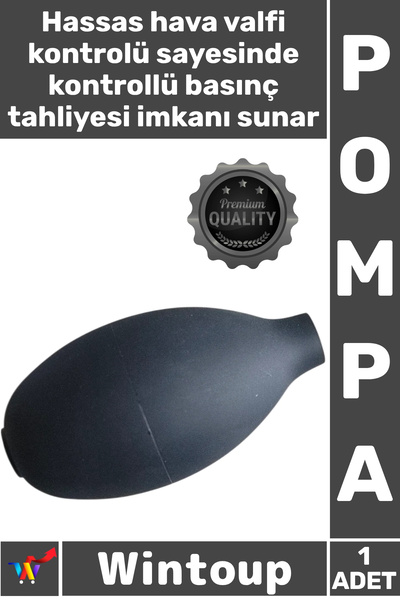 Wintoup #Pompa Profesyonel Yedek Kauçuk Siyah Kokusuz Hassas Hava Valfi Puar ...
