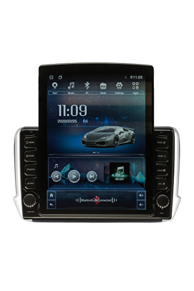 AUTONAV Navigație Android GPS dedicată Peugeot 208 2012-2018, Model XPERT, st...