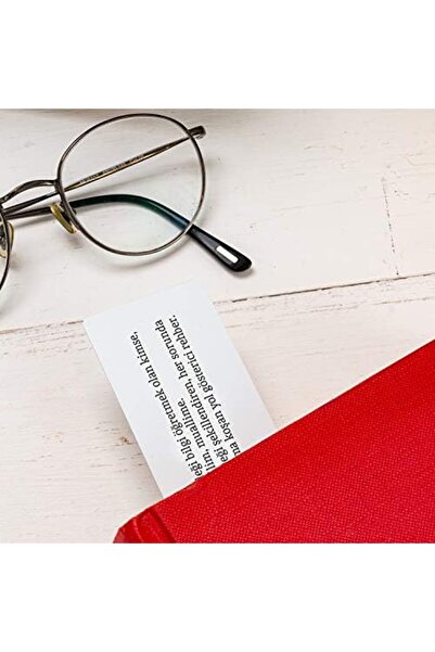 Yıldızan Pazaralanı Store Teacher's Word Meaning Bookmark 13.5 cm X 4 cm Meta...