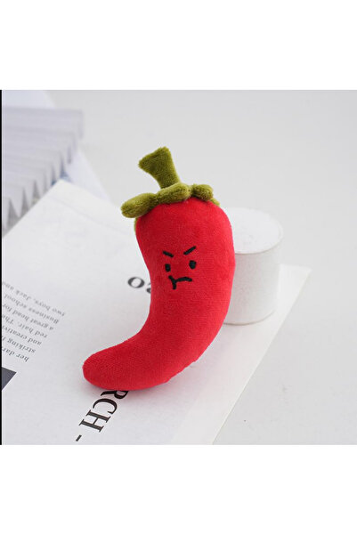 BABUN Cute Plush Vegetable Keychain and Bag Ornament Set Fun Cute Vegetable F...