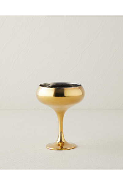 English Home Glossy Luxe Cam 2'li Cup 270 ml Gold