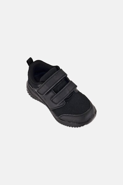 RBX Toddlers Girl Velcro Closure Sneakers Shoes, Black