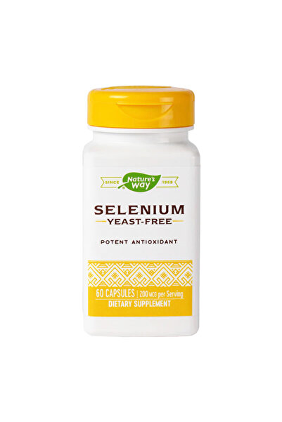 Nature's Way Selenium 200mcg 60cps Secom,