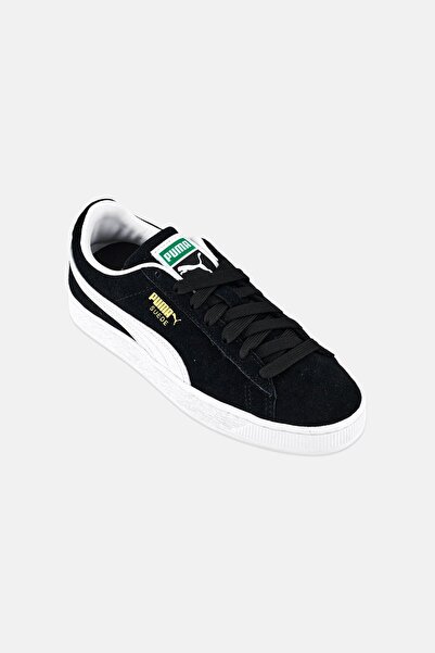 Puma Kids Boy Suede Classic Lace Up Outdoor Shoes, Black