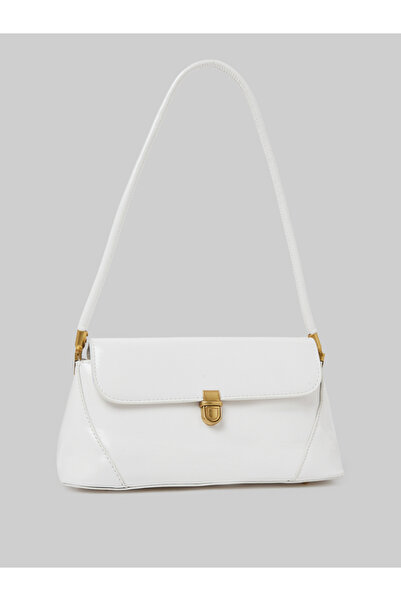 Styli Flap Shoulder Bag with Push-Lock