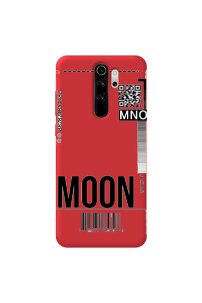 Other Xiaomi Redmi Note 8 Pro A ticket to the moon Red Colored Silicone TPU Θήκη