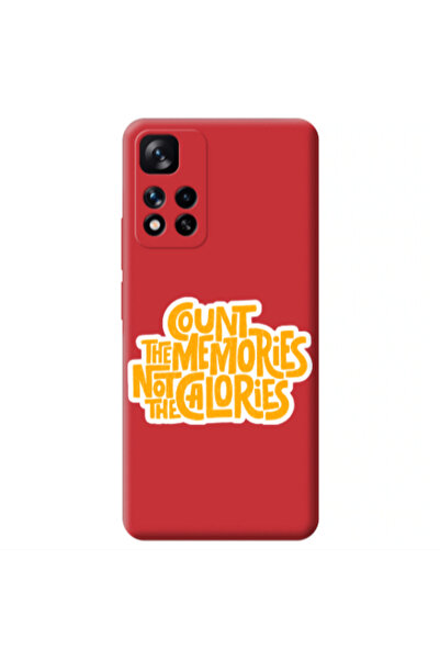 Other Xiaomi Redmi Note 11 Pro 5G Count the memories not the calories Red Col...