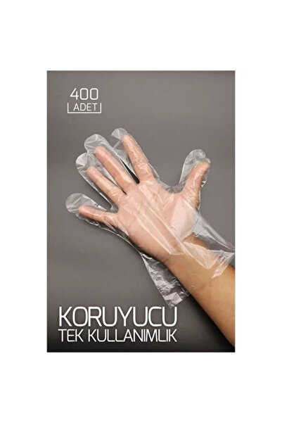 Generic 400 Disposable Transparent Gloves