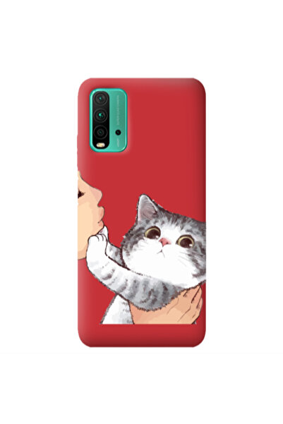 Other Xiaomi Poco M3 No Kiss Red Colored Silicone TPU Θήκη