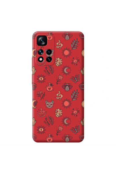 Other Xiaomi Redmi Note 11 Pro 5G Magic potion Red Colored Silicone TPU Θήκη