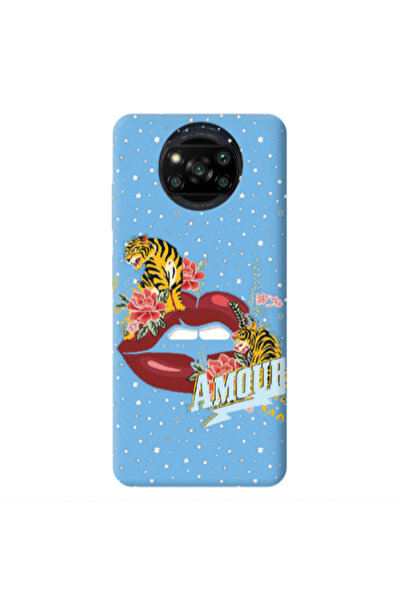 Other Xiaomi Poco X3 /X3 Pro Amour Blue Colored Silicone TPU Θήκη