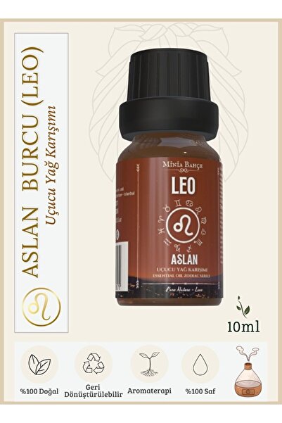 minia bahçe Lion’S Mane (Leo) 100% Pure Essential Oil Blend – 10 ml