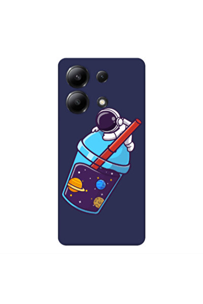 Other Xiaomi Redmi Note 13 4G Longing in space Dark blue Colored Silicone TPU...