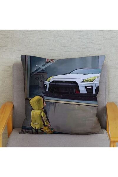 OEM Μαξιλαροθήκη Κάλυμμα 40x40 cm Σχέδιο Nissan GTR
