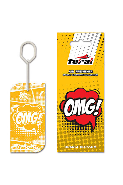 OEM Αρωματικό Αυτοκινήτου Κρεμαστό Feral Speech Collection OMG 1 Τεμάχιο