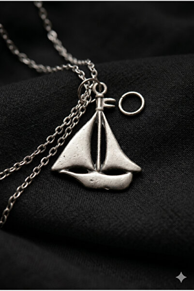 ZGNOVA Handmade Sailboat Shaped Cast Pendant with Special Design