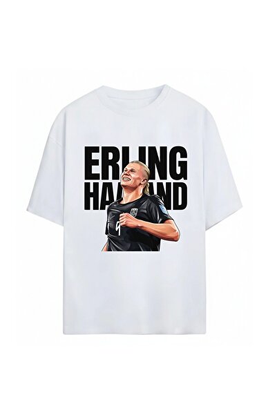 SVART WEAR Erling Haaland Unisex Oversize 100% Cotton T-Shirt