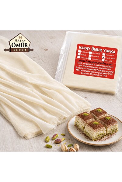 ömür yufka Soğukk sütlü baklavalık yufkası