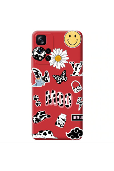 Other Xiaomi Redmi Note 11 Pro 5G Find Yourself 6 Red Colored Silicone TPU Θήκη