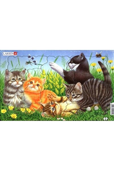 Larsen Puzzle clasic, Larsen, Carton, 19.3x28.5 cm, 50 de piese