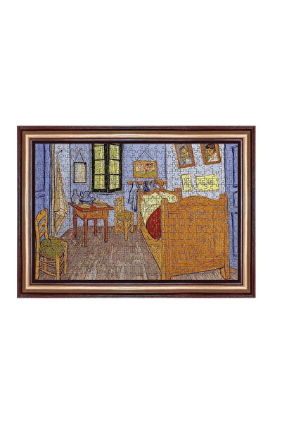 Trefl Puzzle 500 de piese cu rama - Camera lui Van Gogh din Arles