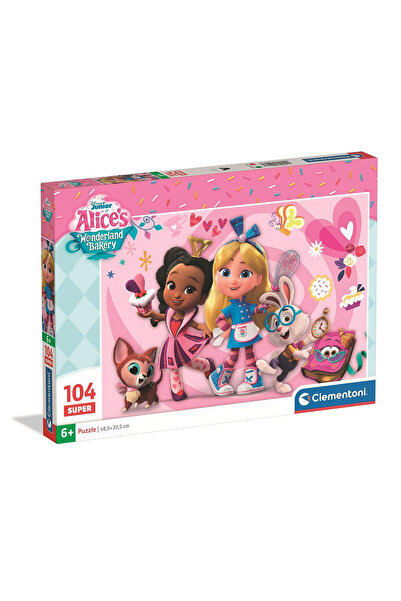 CLEMENTONI Puzzle 104 piese, Clementoni, Alice’s Wonderland Bakery