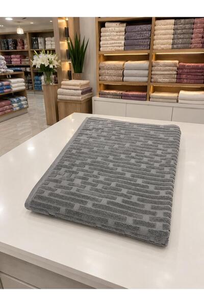 Nurpak Kilim Pamuklu Banyo Havlusu 90x150 cm 630