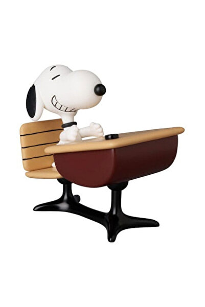 OEM Figurina Mini Snoopy cu birou 9 cm, Peanuts, multicolor Medicom