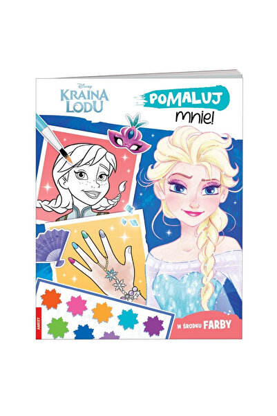 OEM Disney Frozen Carte de colorat cu paletă de vopsele Ameet