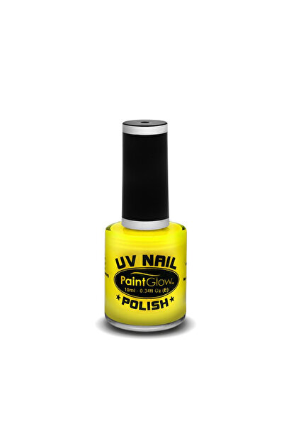 PaintGlow Βερνίκι νυχιών νέον UV 12ml (Beauty 10502) - χρώμα: Κίτρινο