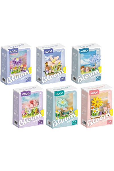 OEM Koco KOCO Bloom Boutique Mini Gradina set de blocuri 1 bucată mix aleatoriu