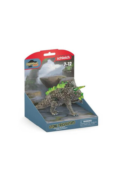 OEM Figurina Schleich Eldrador, Triceratops de piatra