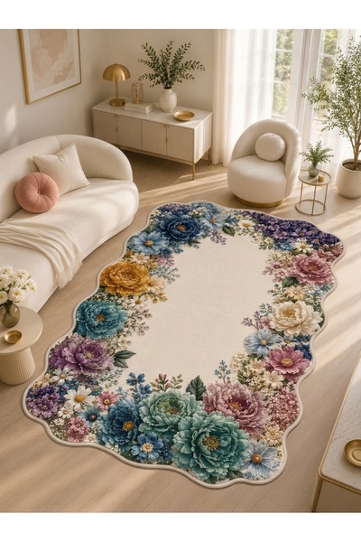 Rugs Modern Halı SDT Geleneksel Desenli Modern Dokuma Taban Dekoratif Halı sd...