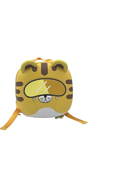 B&D Tiger EVA Kids Backpack, Yellow – Lightweight Hard Shell School & Travel ...