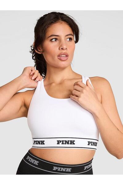 PINK Seamless Çift Yönlü Sporcu Sütyeni