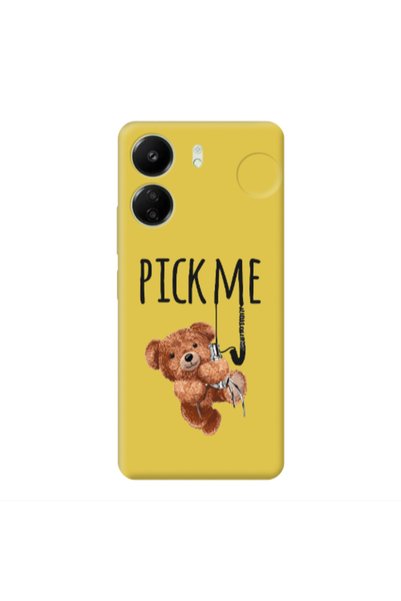 Other Xiaomi Redmi 13C Pick me Yellow Colored Silicone TPU Θήκη