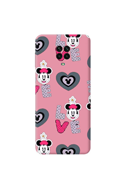 Other Xiaomi Redmi Note 9 Pro Minnie Pink Colored Silicone TPU Θήκη