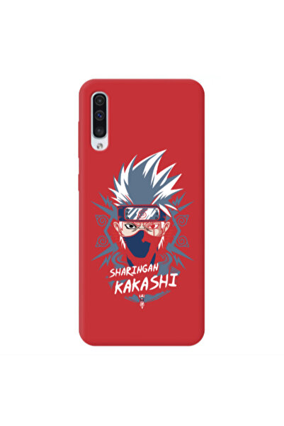 Other Samsung A50 Anime Mangoo Red Colored Silicone TPU Θήκη
